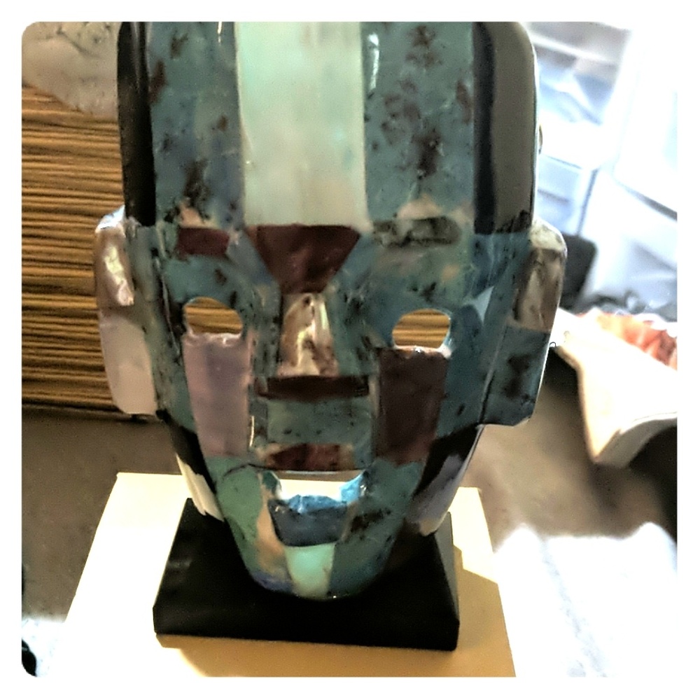 Tiki Head Statue from Cancune